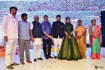 Celebs at Talasani Srinivas Yadav Daughter Wedding Reception